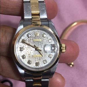 Ladies date adjust ROLEX